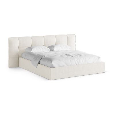 Pat matrimonial fildeÈtapiÈu009Bat cu spaÈu009Biu de depozitare cu somierÄ180x200 cm Eric âu0080Micadoni
