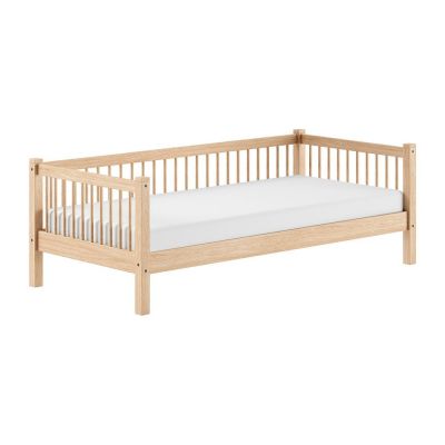 Pat pentru copii Ã®n culoare naturalÄdin lemn de fag cu somierÄ90x200 cm Forrest âVipack