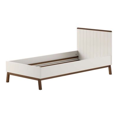 Pat pentru copii bej din lemn de pin fÄu0083rÄsomierÄ90x200 cm Sezane âu0080Vipack