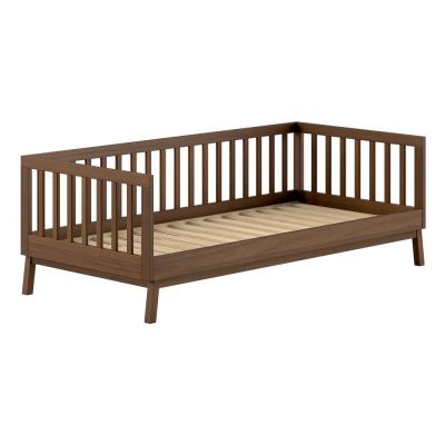 Pat pentru copii maro din lemn de pin cu somierÄ90x200 cm Sezane âVipack