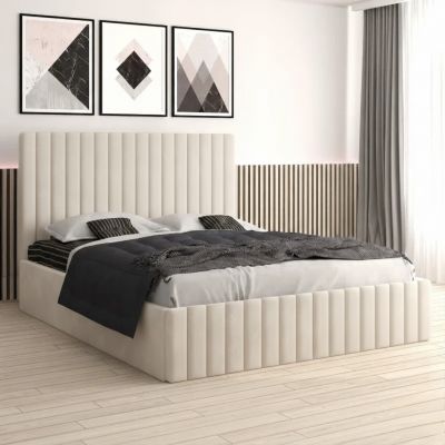 Pat tapitat Cairo 160x200 cm, Bej