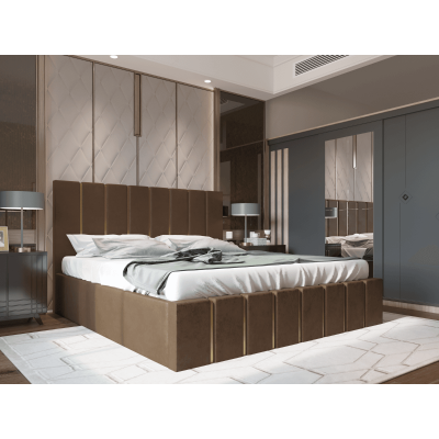 Pat tapitat Hugo 180x200 cm, Maro