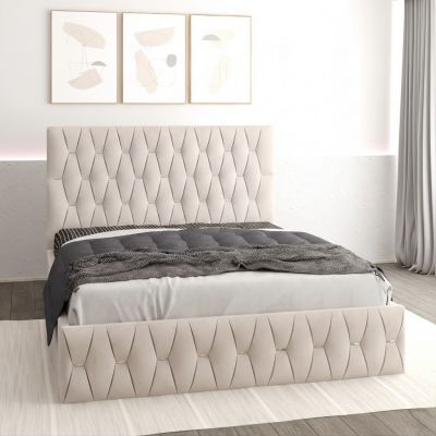 Pat tapitat Nova 180x200 cm, Bej