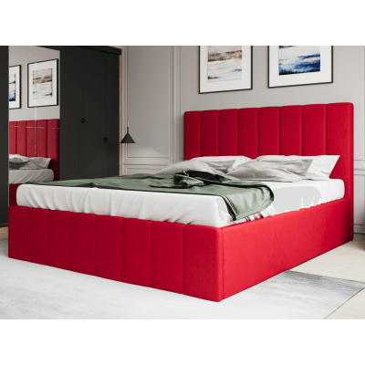 Pat tapitat Prado 140x200 cm, Rosu