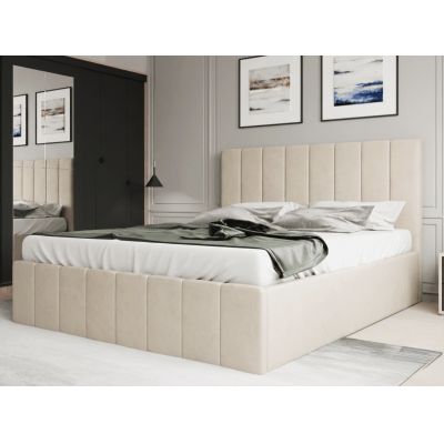 Pat tapitat Prado 160x200 cm, Bej