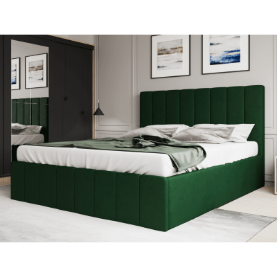 Pat tapitat Prado 160x200 cm, Verde