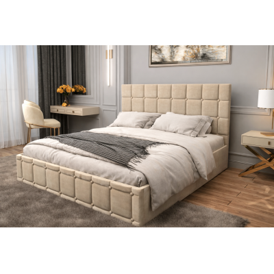 Pat tapitat Royal 180x200 cm, Bej