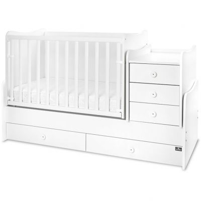 Pat Transformabil Maxi Plus 70x160CM Trio White