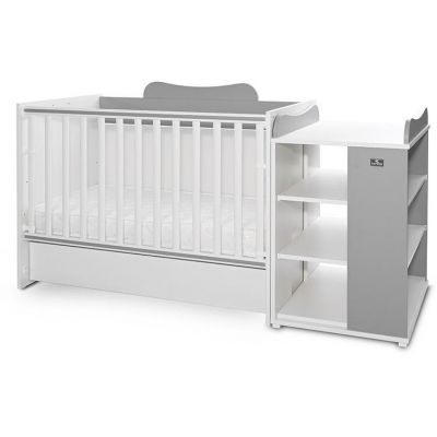 Patut Modular Multifunctional 5 Confirgurari Diferite 190 X 72cm Multi White Stone Grey