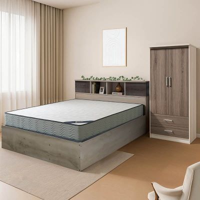 Set mobilier dormitor 3 buc Mellow Castillo-Toro 167.5x221x84 cm