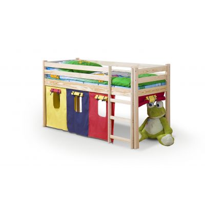 Pat din lemn de pin pentru copii Neo 190 x 80 cm Pat din lemn de pin pentru copii Neo 190 x 80 cm