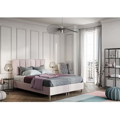 Pat Quadro Vertical, Somiera Rabatabila, tapitat cu Soro 61, cadru 30 / 5 cm, Inaltime capatai Standard, Legs S2 H5 cm, 200 x 140 cm Pat Quadro Vertical, Somiera Rabatabila, tapitat cu Soro 61, cadru 30 / 5 cm, Inaltime capatai Standard, Legs S2 H5 cm, 200 x 140 cm