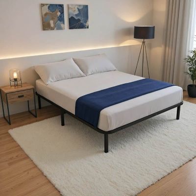 Cadru de pat Amaso Natural 160x200x28 cm