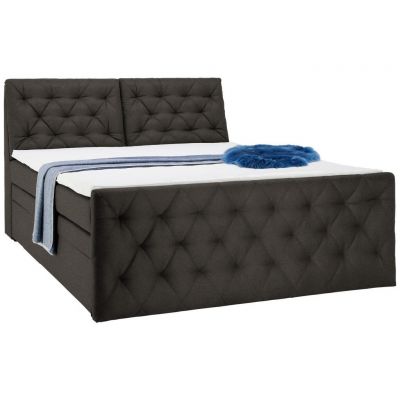 Pat Boxspring, 160/200 cm, maro închis