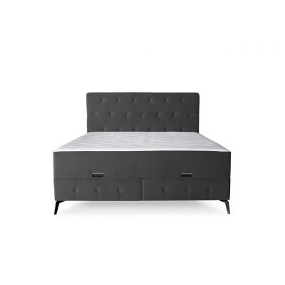 Pat Boxspring, 180/200 cm, antracit
