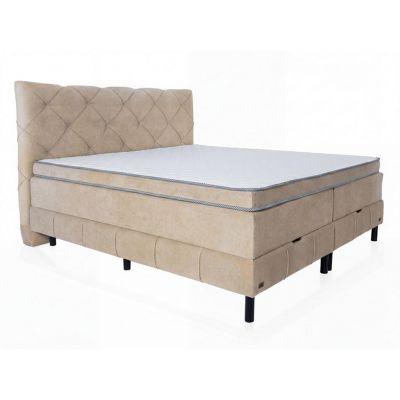 Pat Boxspring, 180/200 cm, bej