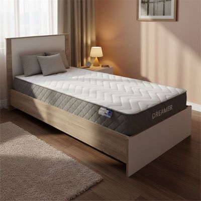 Pat cu saltea, Athos-Dreamer, Sonoma, 99x197.6x96 cm