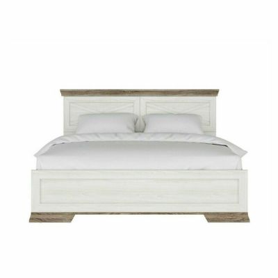 Pat Marsel Cu Sertare 160x200 cm Alb Frasin