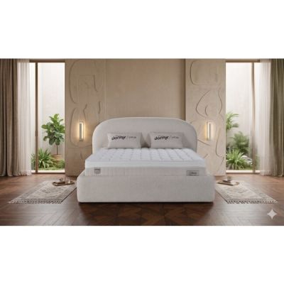 Pat + Saltea gratis Diana - 160x200 cm, culoare personalizabila, saltea ortopedica, somiera rabatabila si lada de depozitare