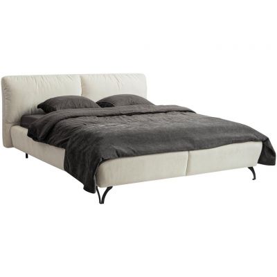 Pat Tapițat, 160/200 cm, bej